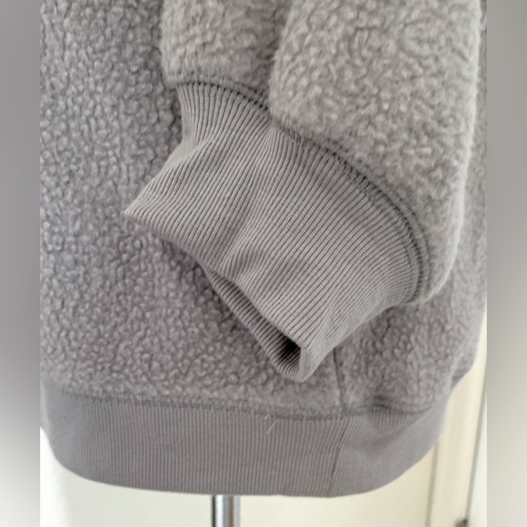 SO Clothing Perfectly Soft Sherpa Gray Hoodie - Picture 7 of 12